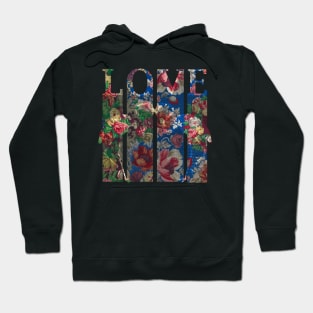 Flamingos in love Hoodie